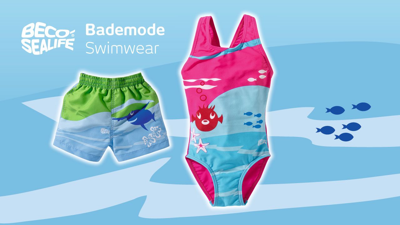 Sporty swimwear for the youngest kids